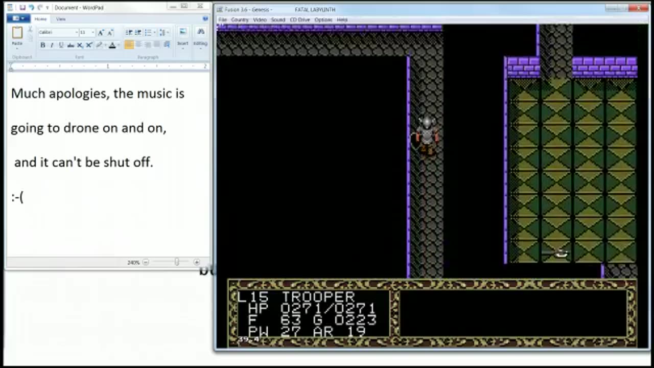 Fatal Labyrinth (SMD)(Part 2)