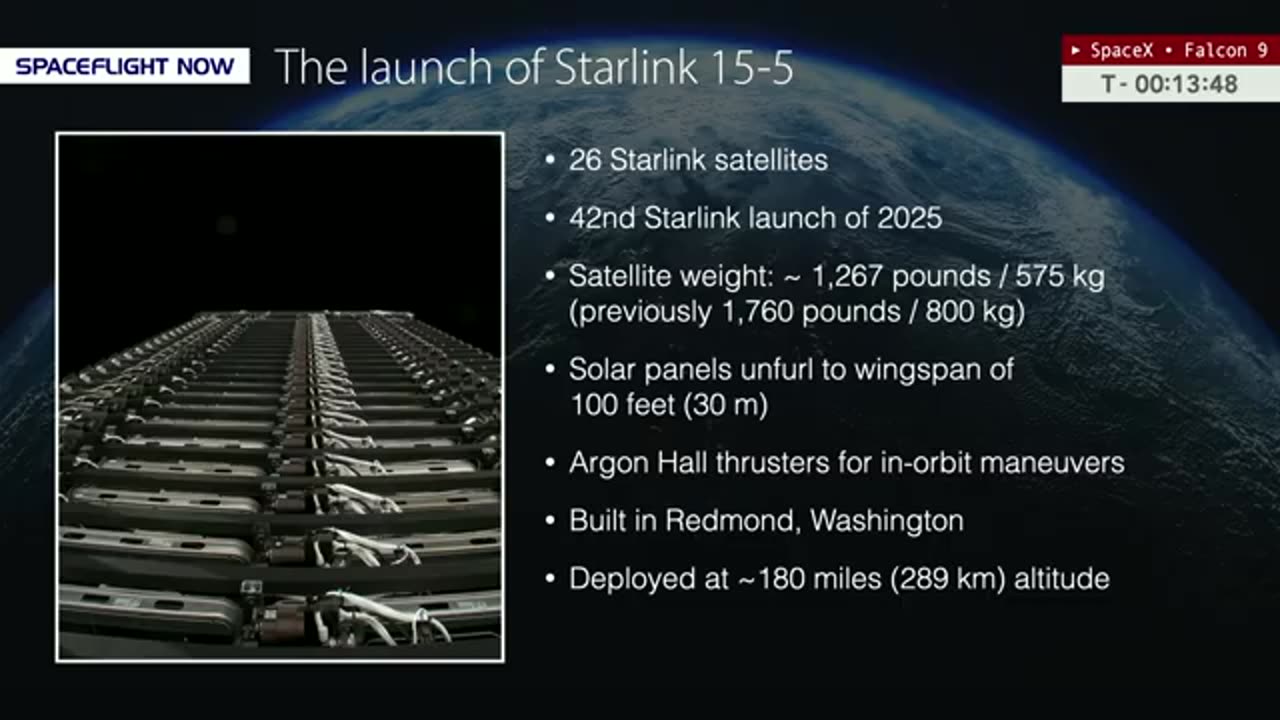 Watch live: 26 Starlink satellites launch on a SpaceX Falcon 9 rocket from California