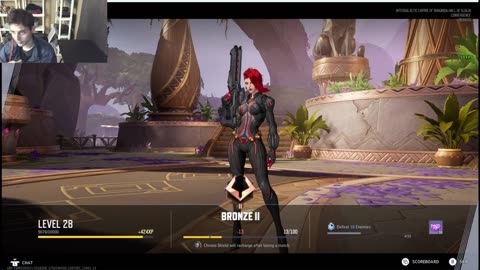 Marvel Rivals Online Competitive Match #253 Part #2 On The PC While Playing As Black Widow