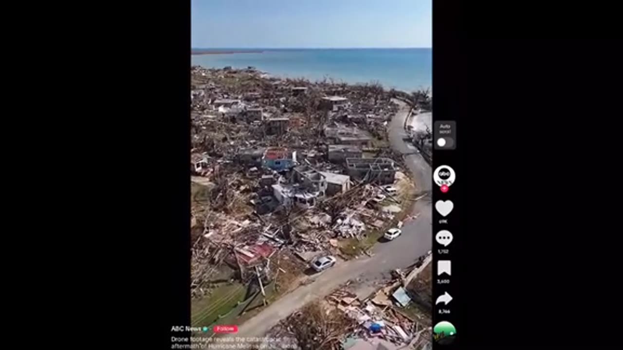 Hurricane Melissa ..