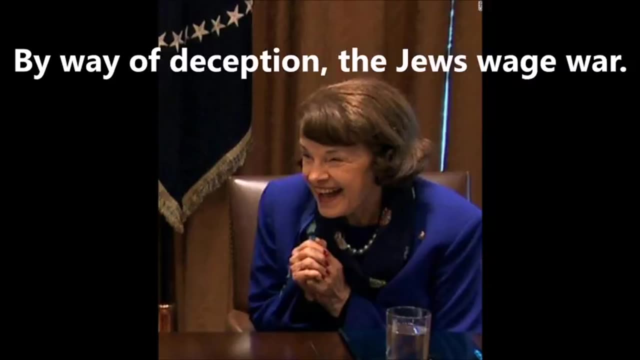 By way of deception, the Jews wage war.