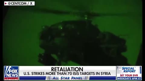 The US has struck over 70 ISIS TARGETS in Syria