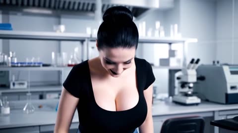 Witch scientist breast expansion