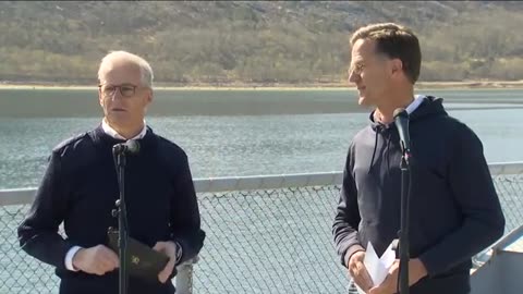 NATO Secretary General with the Prime Minister of Norway Jonas Gahr Støre, 22 MAY 2025