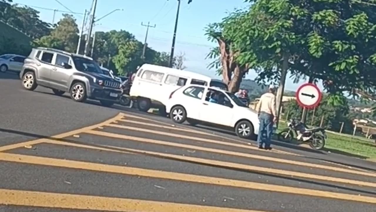 Angry Bull Destroys BMW