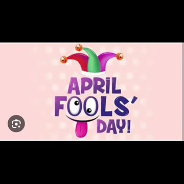 Today is Aprils fools day happy fools day everyone 04/1/25