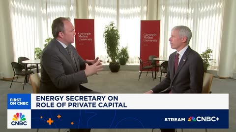 Chris Wright, the energy secretary, on enhancing energy infrastructure