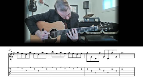 Worried Man Blues - Crosspicking Guitar Lesson (Sheet Music + TAB)