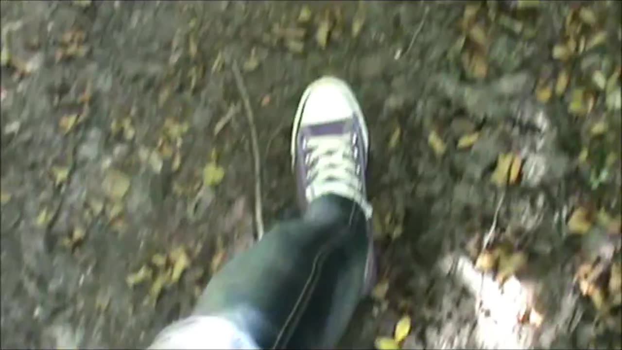 Converse Walking in Mud
