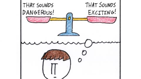 Sticky Shorts: Dangerous vs. Exciting (Stick-y Humor Comic Video)