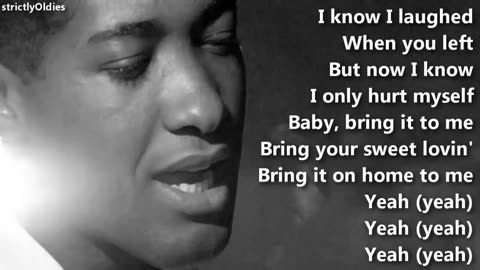 Sam Cooke - Bring It On Home to Me - with lyrics