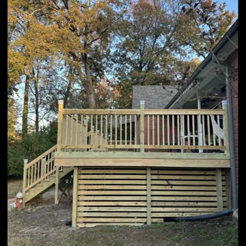 Deck that I built