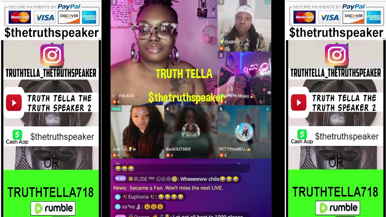 THE ROUND TABLE WITH COLE, PRETTI MISSY, PETTY LABELLE & JESSY