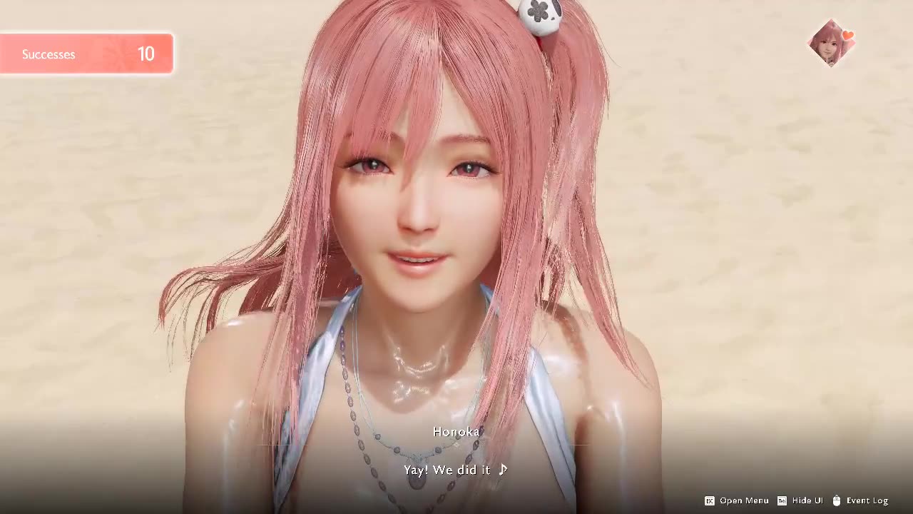sit up training with honoka Venus Vacation PRISM DEAD OR ALIVE Xtreme