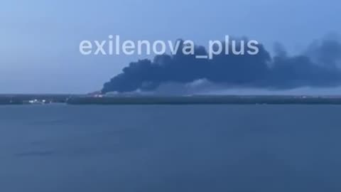 🔥🛢️ Ukraine War | Oil Terminal Fire in Engels, Russia | RCF