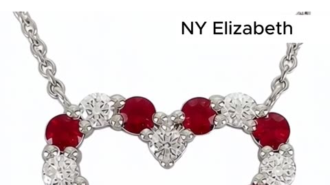 TIFFANY & CO. Sentimental Heart Platinum Necklace