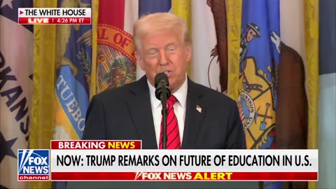 PRESIDENT TRUMP: "Hopefully Linda McMahon will be our LAST Secretary of Education."