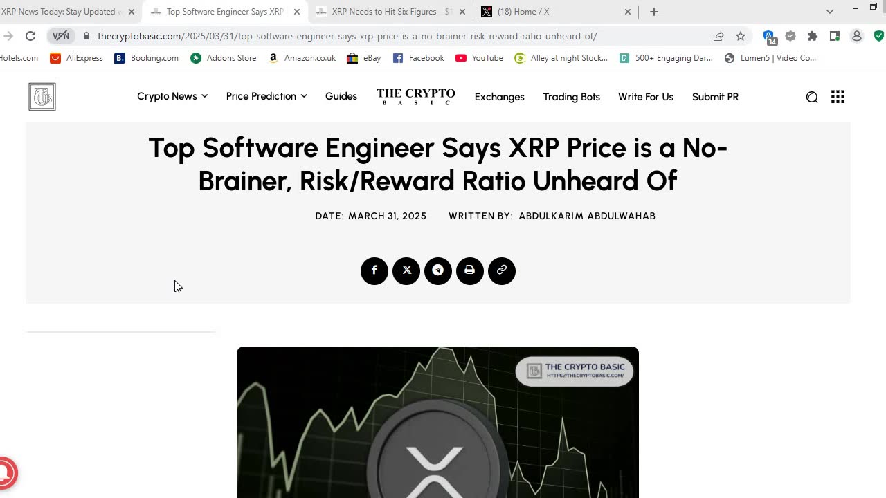 TOP Software Engineer Says XRP Is A NO BRAINER?!