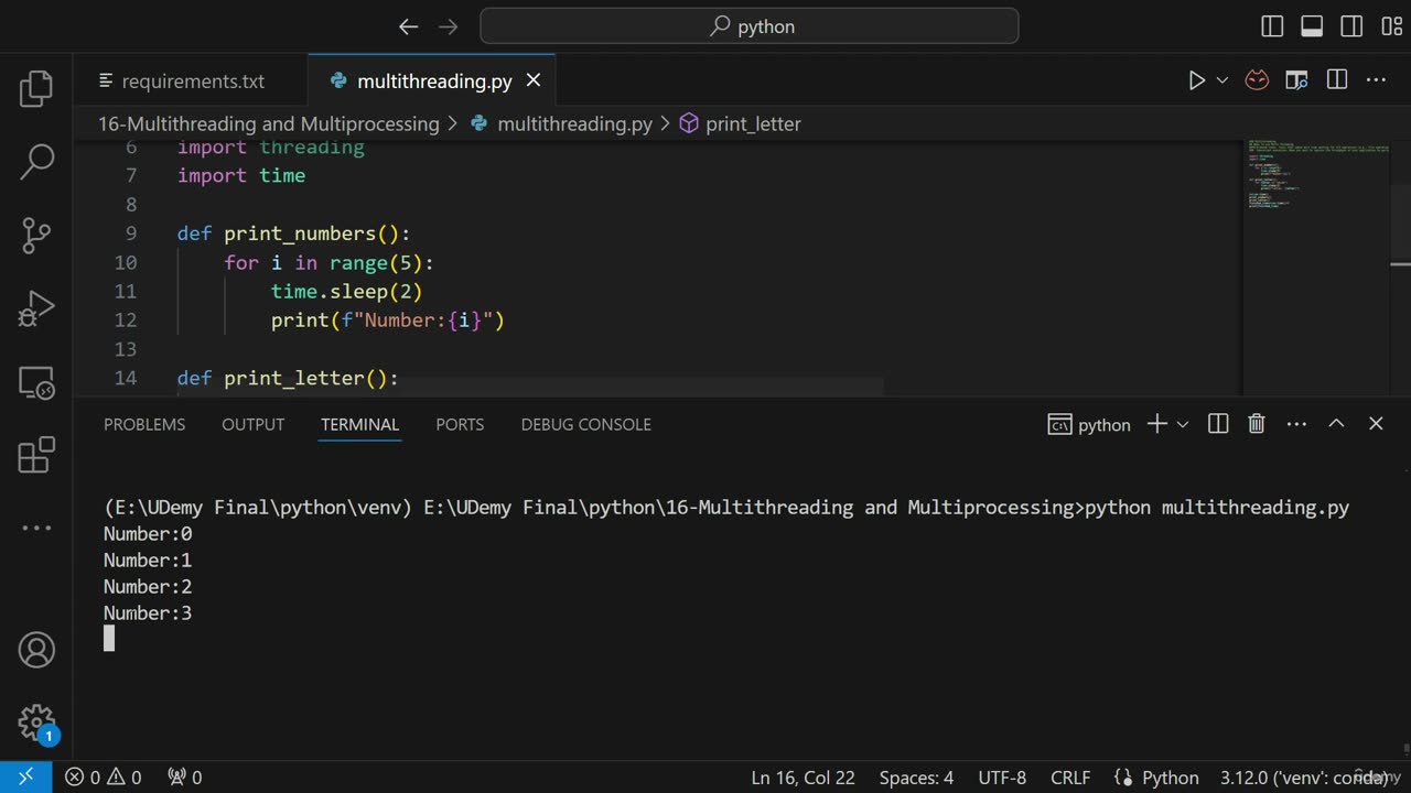 14.2 2-Multithreading Practical Implementation With Python Krish Naik ML