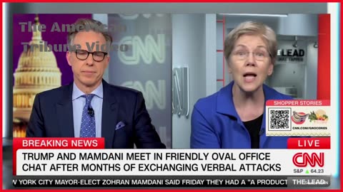 WATCH: Liz Warren Totally Loses It after Trump Meets with Mamdani