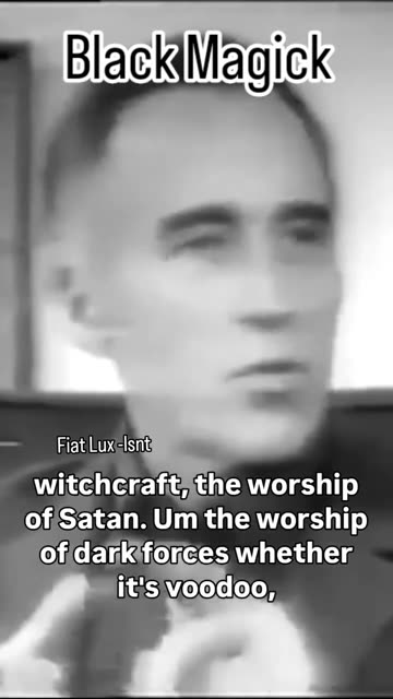 THERE ARE MANY FORMS OF MAGICK - SIR CHRISTOPHER LEE