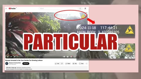 Fact Check: Video Claimed To Show Woman Arrested For Growing Lettuce Is NOT Police Bodycam Footage