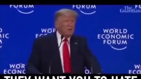חשיפה טראמפ לא שייך לגלובליסטים הוא בדיוק ההפך הוא פטריוט ובגלל זה הפורום הכלכלי העולמי שונא אותו