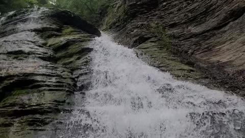 Grimes Glen Main Falls Up Close!