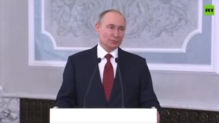 Putin: I Deeply Respect the Current American President