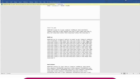 Student Work(Project)|CSCI 3287 Database System App:SQL DB Project for Car Rental|UTA