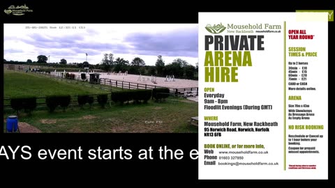 Mousehold Farm All Weather Riding arena