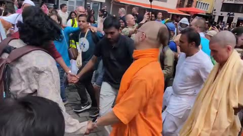 Jagannath Ratha Yatra festival in Cologne, Germany June 2025