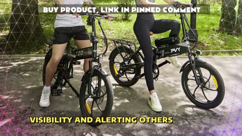 PVY Z20 MAX Electric Bike 750W Motor 36V 25.6Ah Battery 20*2.3-inch Tires Electric Bike