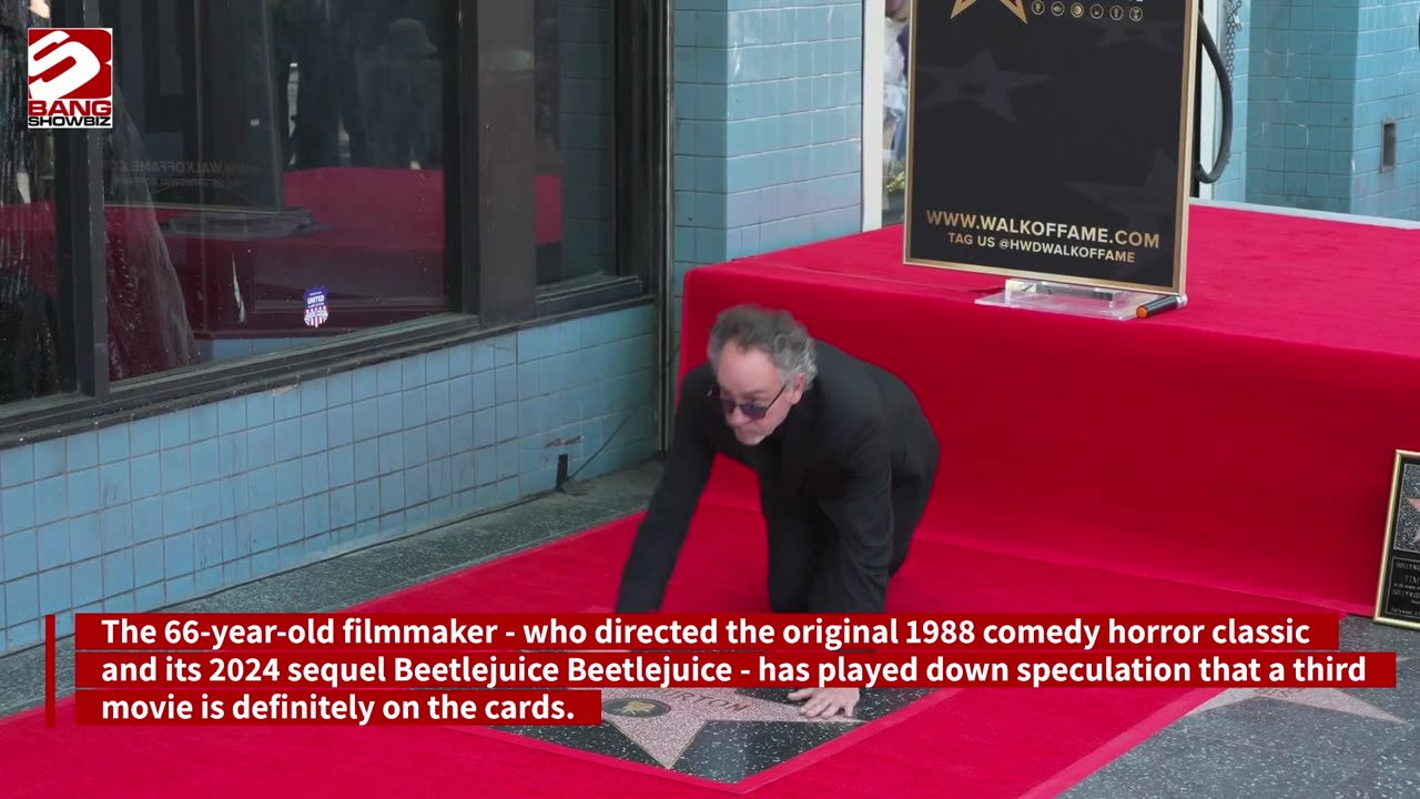 Tim Burton addresses Beetlejuice 3 reports