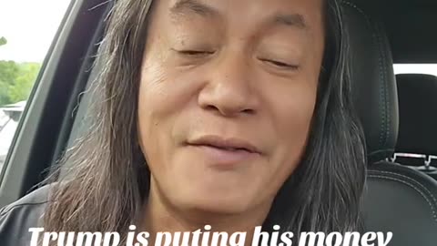 GENE HO- TRUMP IS PUTTING HIS MONEY WHERE IS MOUTH IS