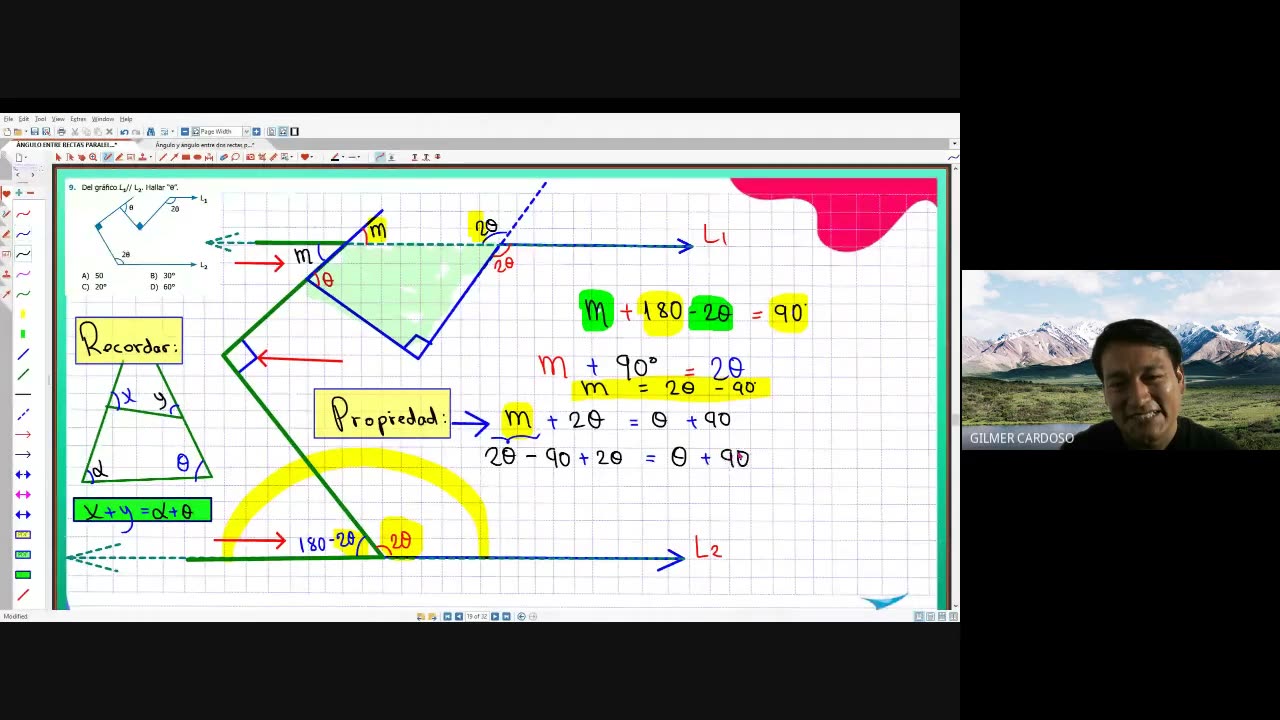 PAMER SEMESTRAL 2023 | Tema B | Geometría