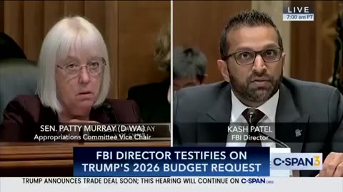 "Putting Words in My Mouth" - Kash Patel Wrecks Patty Murray