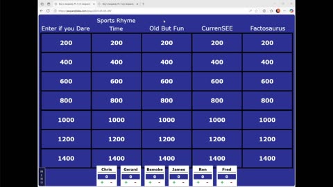 Some nerds play Custom made Jeopardy Epi.18