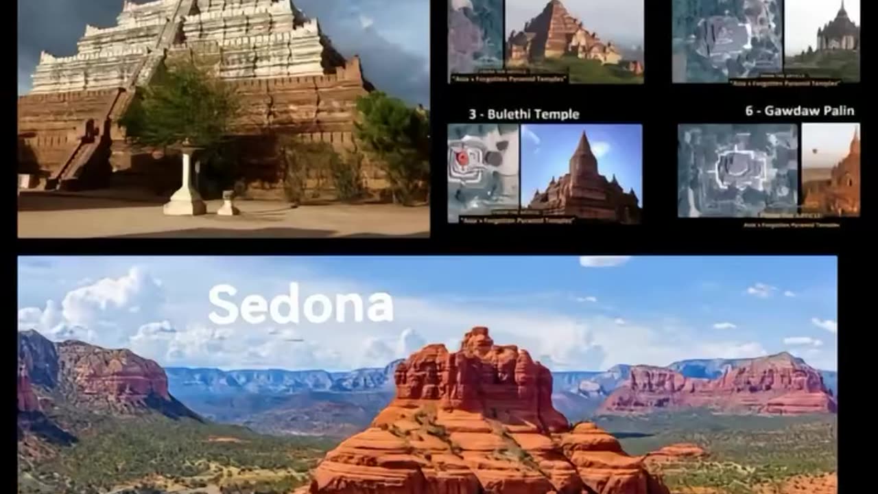 The traces of the great nuclear war that was about 300 years ago, then the parasites occupied u