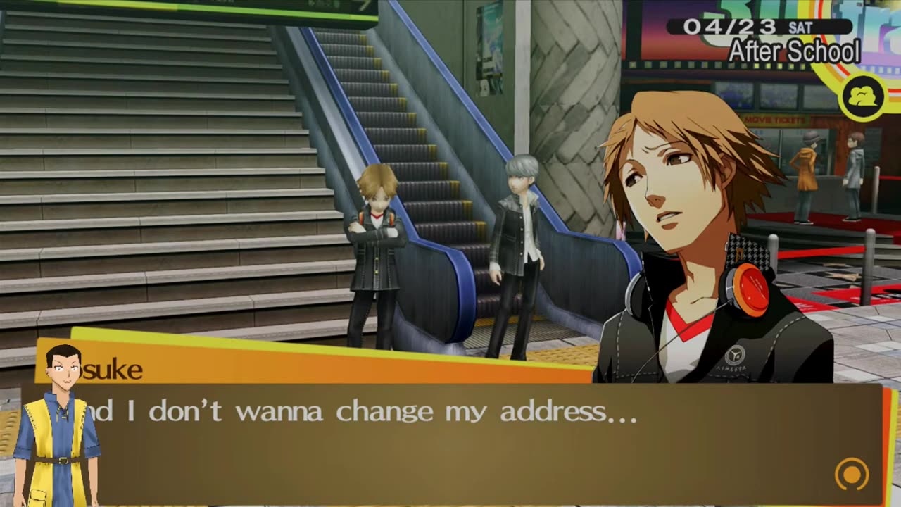 Persona 4 Golden (Switch2) day 6 Fishing Time!