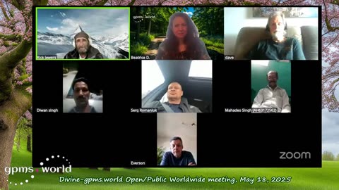 Divine-gpms.world Open_Public Worldwide meeting, May 18, 2025