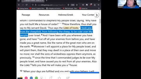 Journey Through The Bible -- 2 Samuel 7-8 - Jehovah's Promise 05062025
