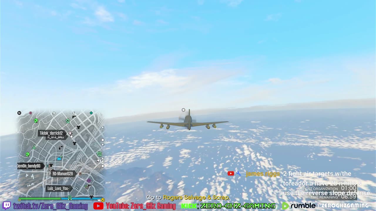 (⸨🔴⸩) GTA ONLINE LIVESTREAM - 🛩 AERIAL COMBAT💣, & MORE!🔥