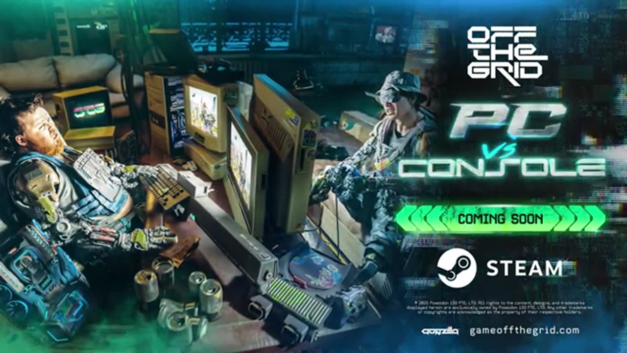 Off The Grid | PC VS Console Cinematic