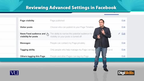 29 Reviewing Advanced Settings in Facebook - Digital Marketing