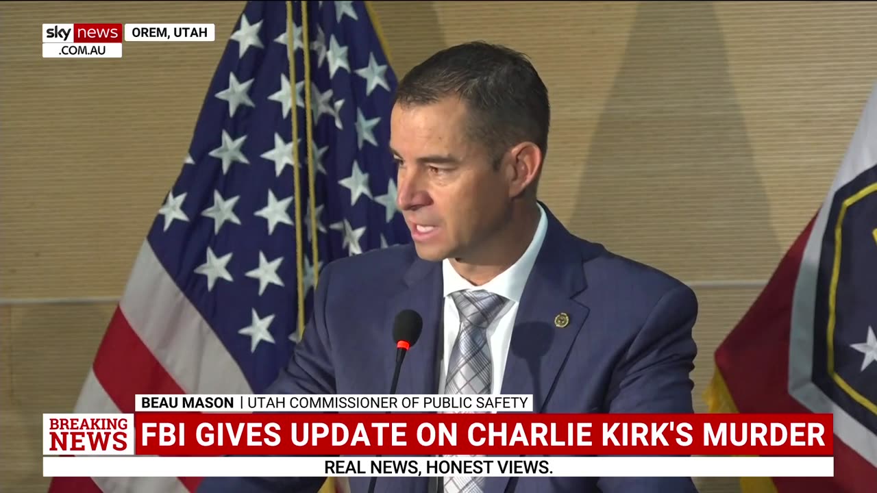 FBI provides update in search for Charlie Kirks assassin