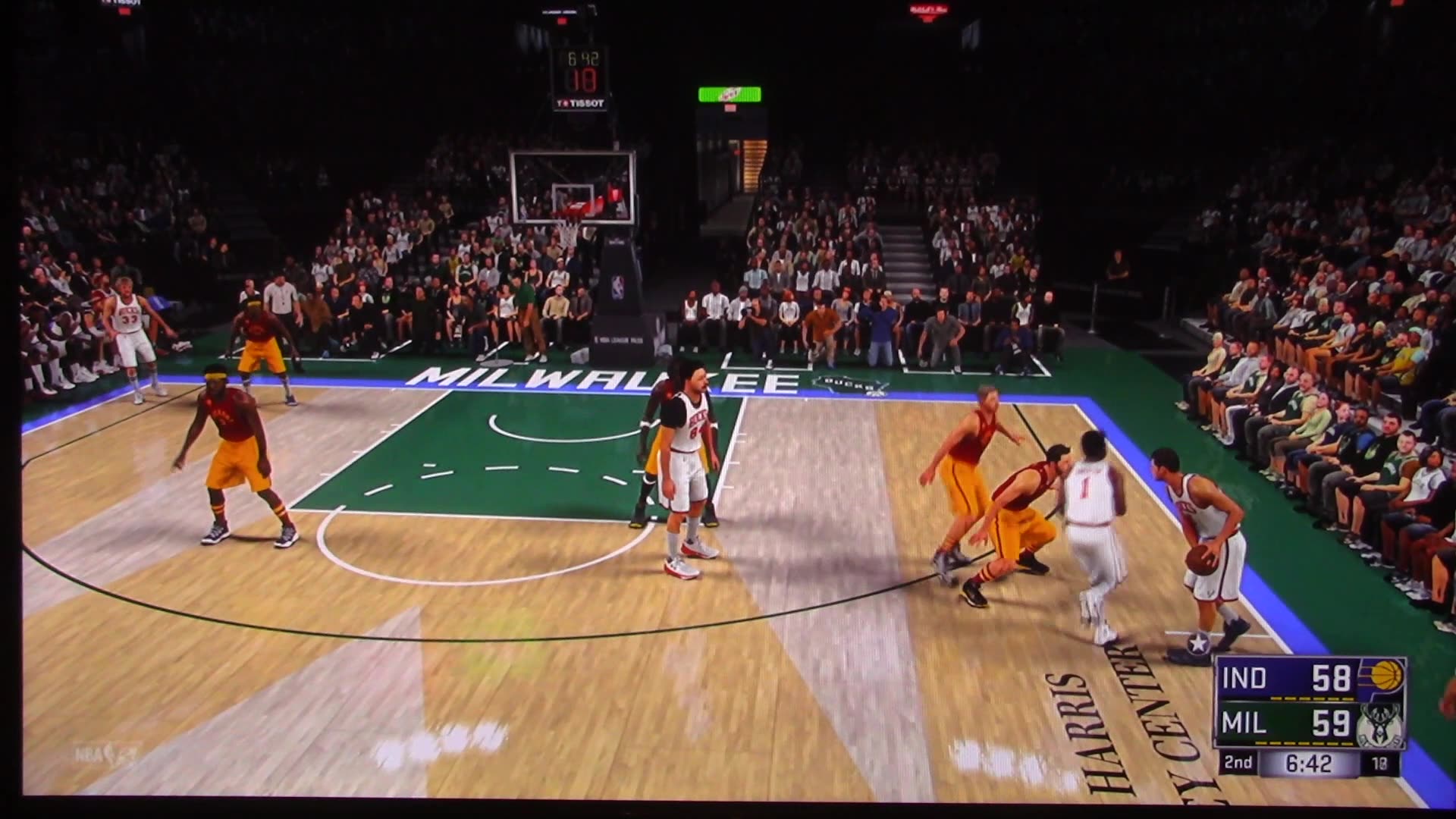 NBA2K: Indiana Pacers vs Milwaukee Bucks (Buzzer Beater)
