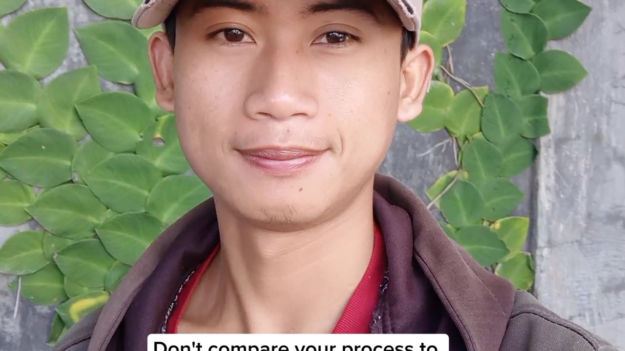 Don't compare your process with others