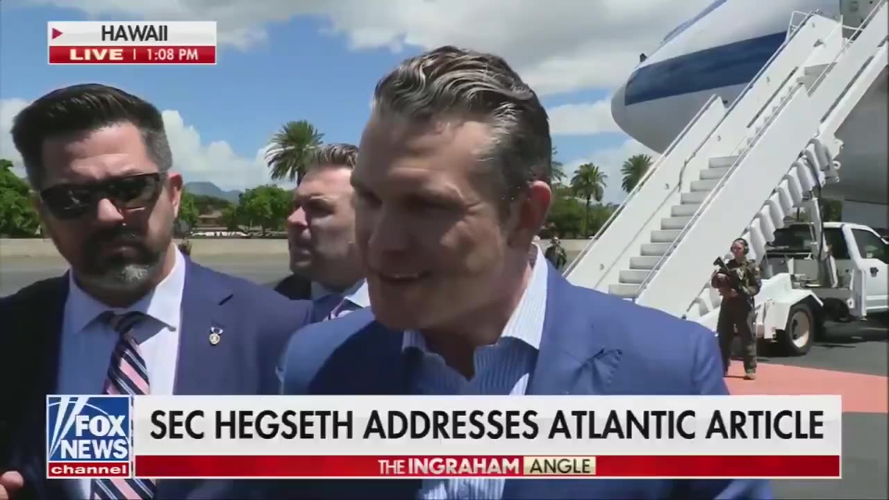 Secretary of Defense, Pete Hegseth - "The Atlantic" is fake news trash