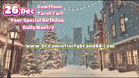 26 December 🌟 Your Special Personal Birthday Meaning December | Astrology • Tarot • Gemstones
